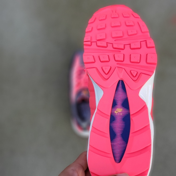 Nike Air Max 95 Premium SP Purple Pink Blue GS NEW - Picture 7 of 7